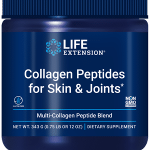 bottle of collagen peptides