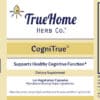 True Home Herb co Labels Website